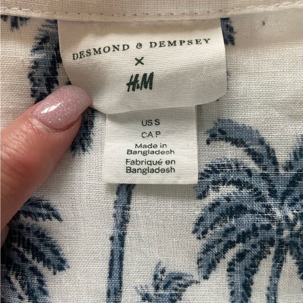H&M cropped palm tree shirt - Picture 5 of 5